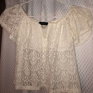 Off the shoulder top form eclipse